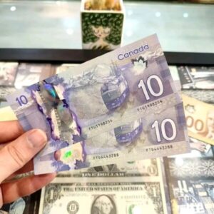 Buy 10 Dollar CAD Bills Online